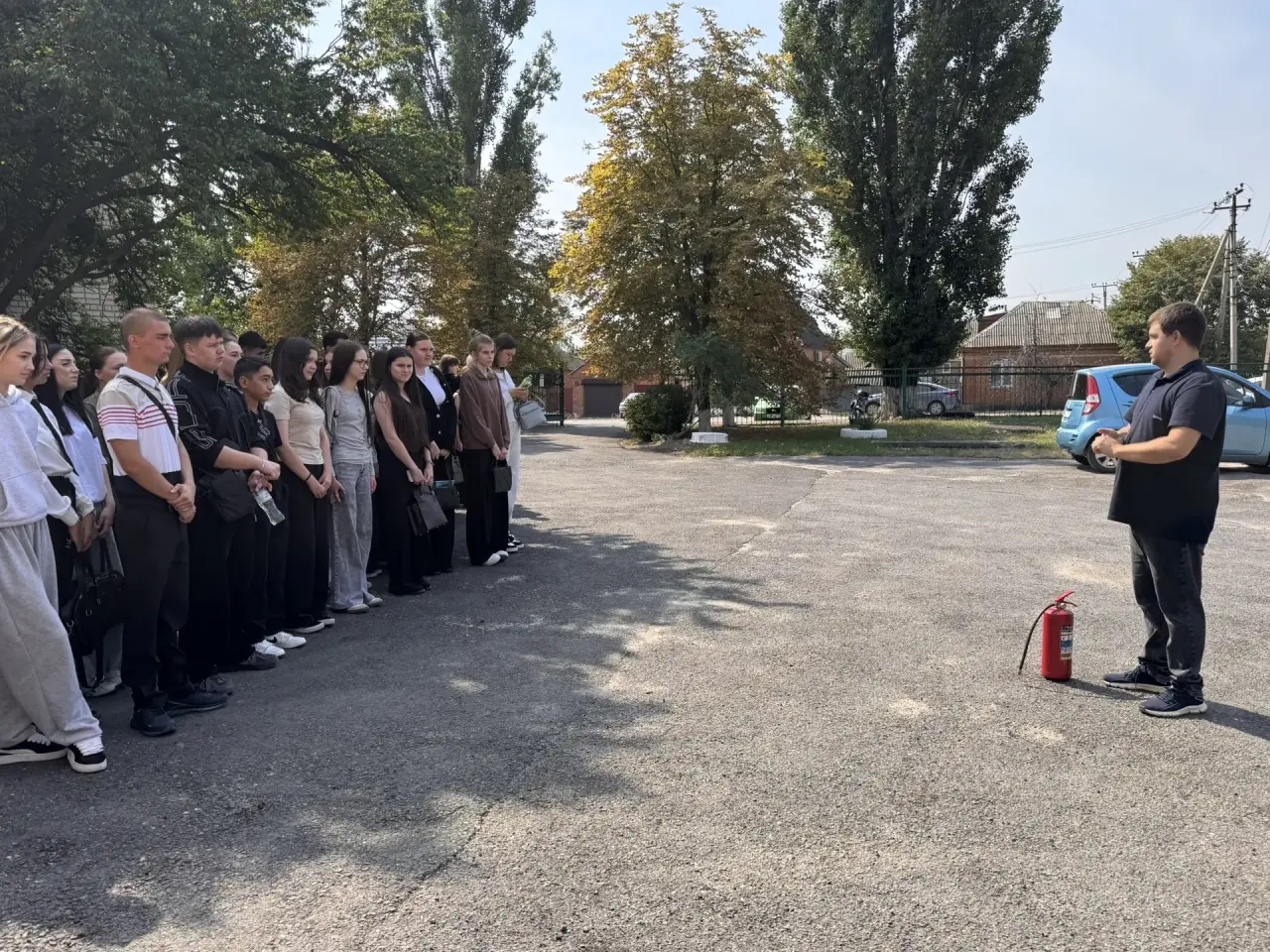 Плановая тренировка по ГО и защите от ЧС