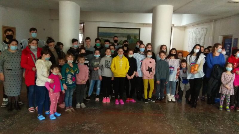 Встреча с беженцами из Донбасса